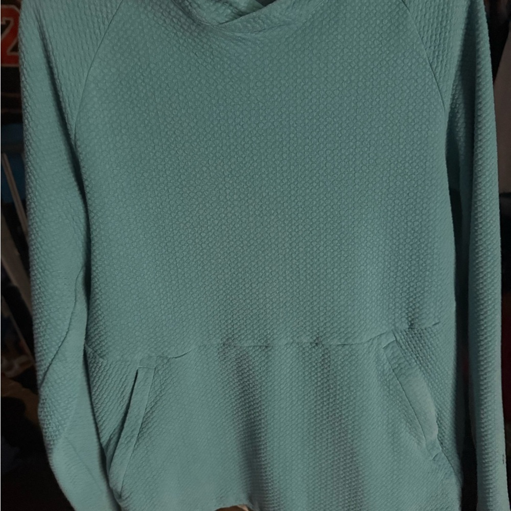 Large green/blue At Ease Hoodie